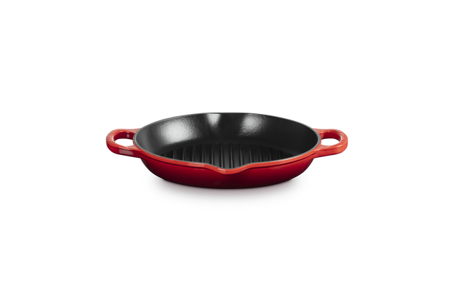 Le Creuset Cast Iron Signature Deep Round Grill 25cm image number 1