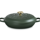 Le Creuset Signature Cast Iron Shallow Casserole L'Etoile Relief 30cm image number 3
