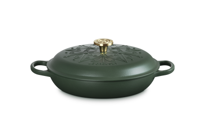 Le Creuset Signature Cast Iron Shallow Casserole L'Etoile Relief 30cm