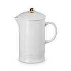 Le Creuset Stoneware Holly Coffee Press with Gold Knob 1L image number 2