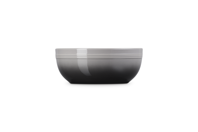Stoneware Coupe Serving BowlFlint image number 3