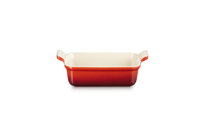 Le Creuset Stoneware Rectangular Dish Heritage 19cm Cerise