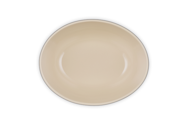 Le Creuset Stoneware Oval Serving Bowl 3.2L FlintFlint image number 4