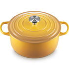 Le Creuset Cast Iron Signature Round Casserole 26cm NectarNectar image number 2
