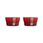 Set of 2 Star Ramekins Cerise image number 3