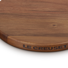 Le Creuset Gourmet Set of 4 Petite Acacia Magnetic Wooden Trivets image number 4