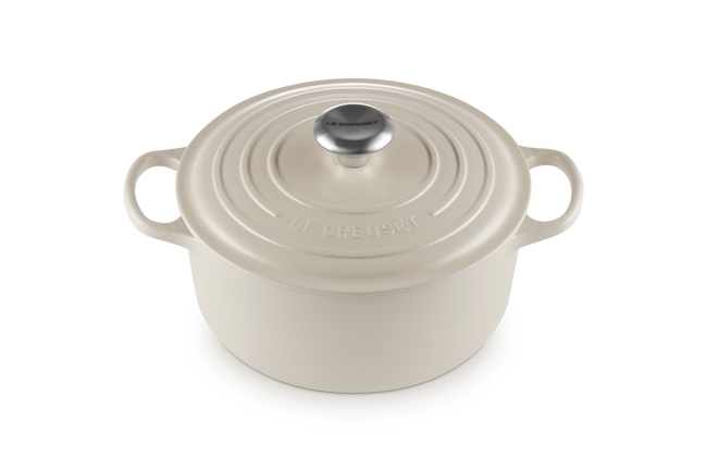 Le Creuset Cast Iron Signature Round Casserole 26cm BriocheBrioche image number 2