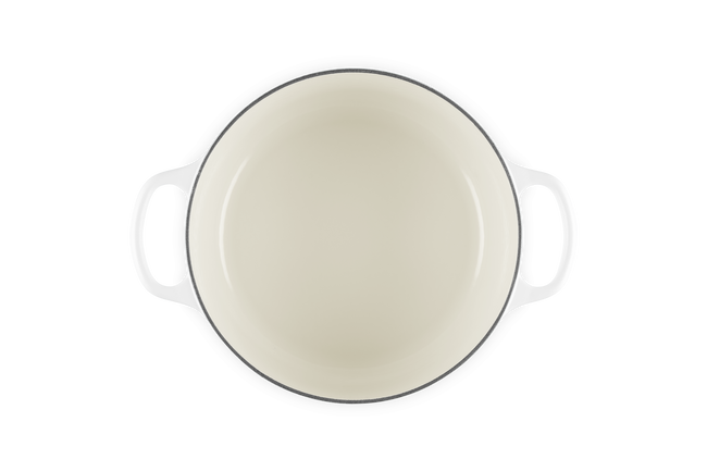 Le Creuset Signature Cast Iron Round Cocotte L'Etoile Relief 24cm CottonCotton image number 4