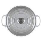 Le Creuset Cast Iron Signature Risotto Pot 24cm Mist GreyMist Grey image number 5
