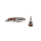GS 190 Wooden Waiter's Corkscrew & Stopper image number 2