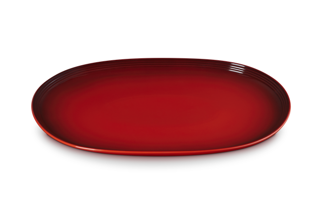 Stoneware Coupe Serving Platter image number 3