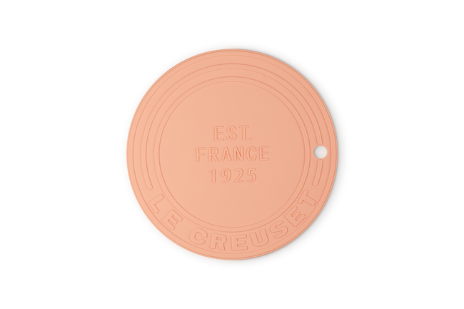 Le Creuset Silicone Trivet 1925 20cm P&ecirc;cheP&ecirc;che image number 1