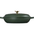 Le Creuset Signature Cast Iron Shallow Casserole L'Etoile Relief 30cm image number 5