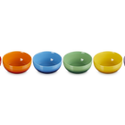 Stoneware Rainbow Set of 6 Coupe Cereal Bowls image number 3