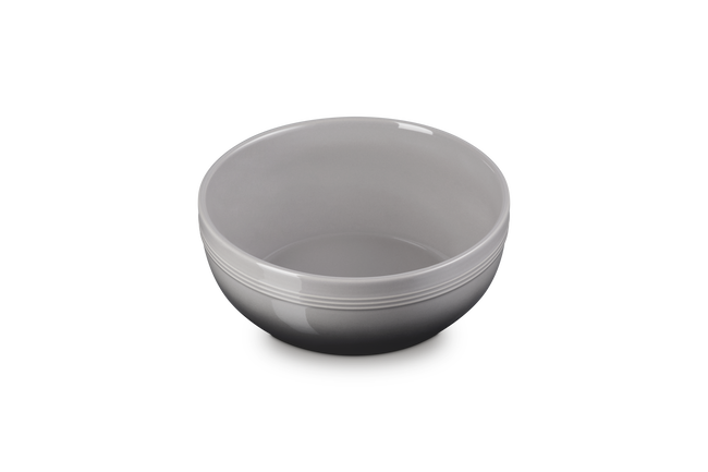 Stoneware Coupe Serving BowlFlint image number 2