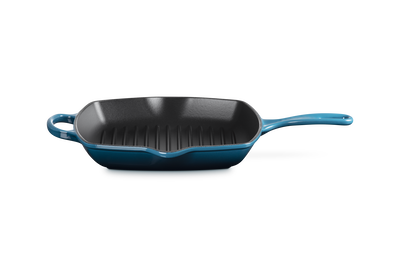 Le Creuset Cast Iron Signature Square Skillet Grill 26cm
