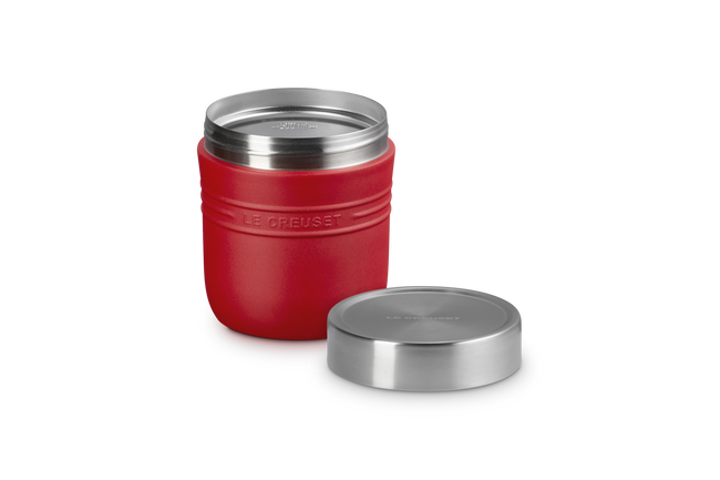 Le Creuset On The Go Food Flask 500ml CeriseCerise image number 1
