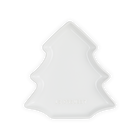 Le Creuset Stoneware Tree Dessert Plate 19cm WhiteWhite image number 1