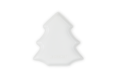 Le Creuset Stoneware Tree Dessert Plate 19cm White