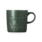 Le Creuset Stoneware Mug 350ml L'Etoile Relief For&ecirc;tFor&ecirc;t image number 3