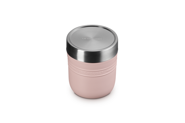 Le Creuset On The Go Food Flask 500ml Shell PinkShell Pink image number 4