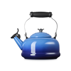 Le Creuset Stainless Steel Whistling Kettle with Crucible Knob 1.6L AzureAzure Blue image number 3