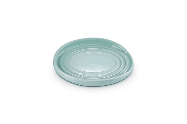 Stoneware Oval Spoon RestSage image number 1