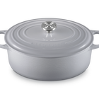 Le Creuset Cast Iron Signature Oval Casserole 31cm Ch&acirc;teauCh&acirc;teau image number 2