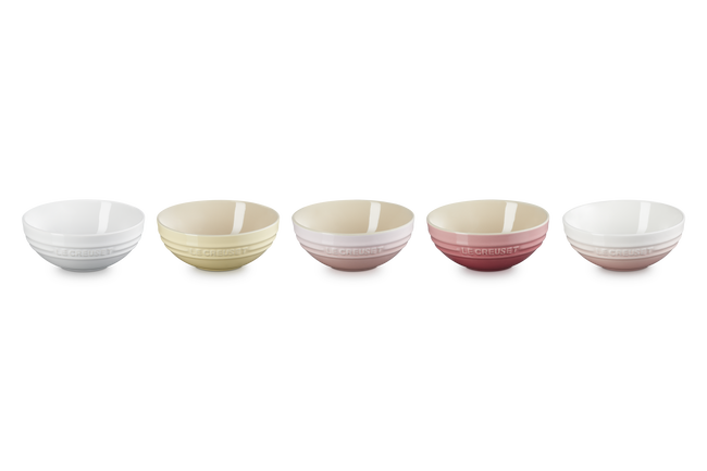 Stoneware Set of 5 Multi-Bowls image number 1