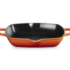 Le Creuset Cast Iron Signature Deep Square Grill 30cm FlameFlame image number 1