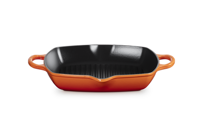 Le Creuset Cast Iron Signature Deep Square Grill 30cm