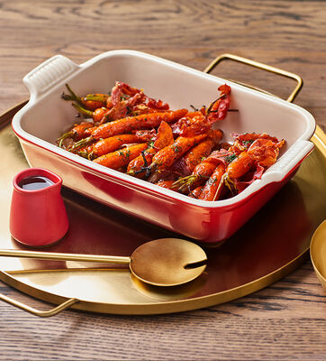 Honey Roasted Carrots with Crispy Prosciutto
