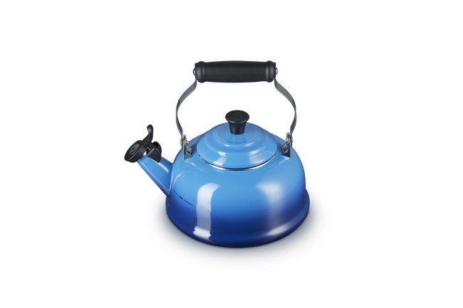 Le Creuset Whistling Teakettle with Phenolic Knob 1.6L Azure BlueAzure Blue image number 2