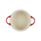 Stoneware Mini Cocotte with Gold Heart Knob image number 4