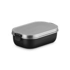 Le Creuset On The Go Lunch Box 900ml Matte BlackMatte Black image number 3