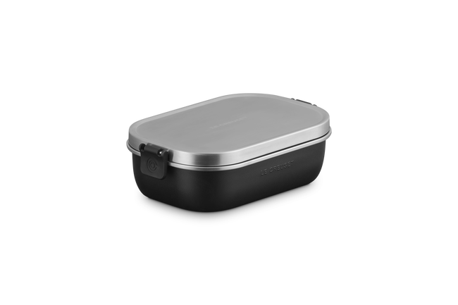 Le Creuset On The Go Lunch Box 900ml Matte BlackMatte Black image number 3