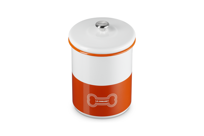 Le Creuset Pet Treat Jar 4L OrangeOrange image number 2