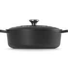 Le Creuset Cast Iron Signature Risotto Pot 30cm Matte BlackMatte Black image number 3