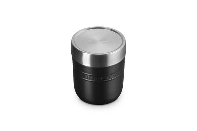 Le Creuset On The Go Food Flask 500ml Matte BlackMatte Black image number 4