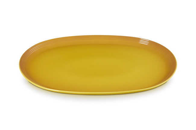 Stoneware Coupe Serving PlatterNectar image number 2