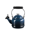 Le Creuset Demi Kettle with Chrome Knob 1.1L NuitNuit image number 1