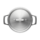 Le Creuset Essential 3-ply Stainless Steel 20cm Deep Casserole with Lid image number 7