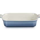 Le Creuset Stoneware Rectangular Dish Heritage 32cm ChambrayChambray image number 1