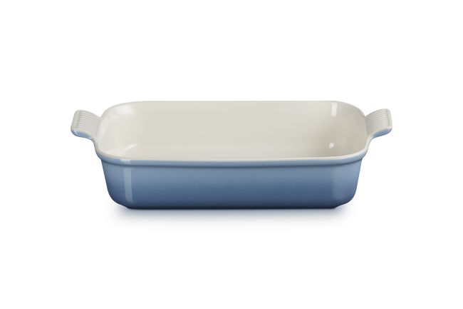 Le Creuset Stoneware Rectangular Dish Heritage 32cm ChambrayChambray image number 1