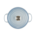 Le Creuset Cast Iron Signature Round Casserole 18cm Coastal BlueCoastal Blue image number 5