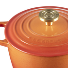 Le Creuset Cast Iron Signature Saucepan 18cm Flamme Dor&ecirc;e image number 5