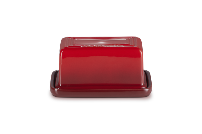 Le Creuset Stoneware Large Butter Dish CeriseCerise image number 1
