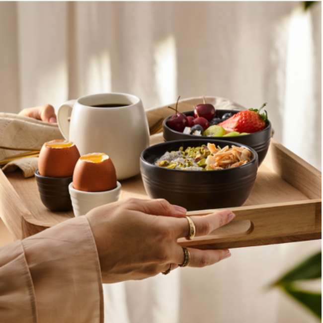 Le Creuset Serenity Stoneware Serving Bowls Set of 3 image number 1
