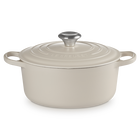 Le Creuset Cast Iron Signature Round Casserole 26cm BriocheBrioche image number 1
