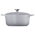 Le Creuset Cast Iron Signature Round Casserole 24cm Ch&acirc;teauCh&acirc;teau image number 3